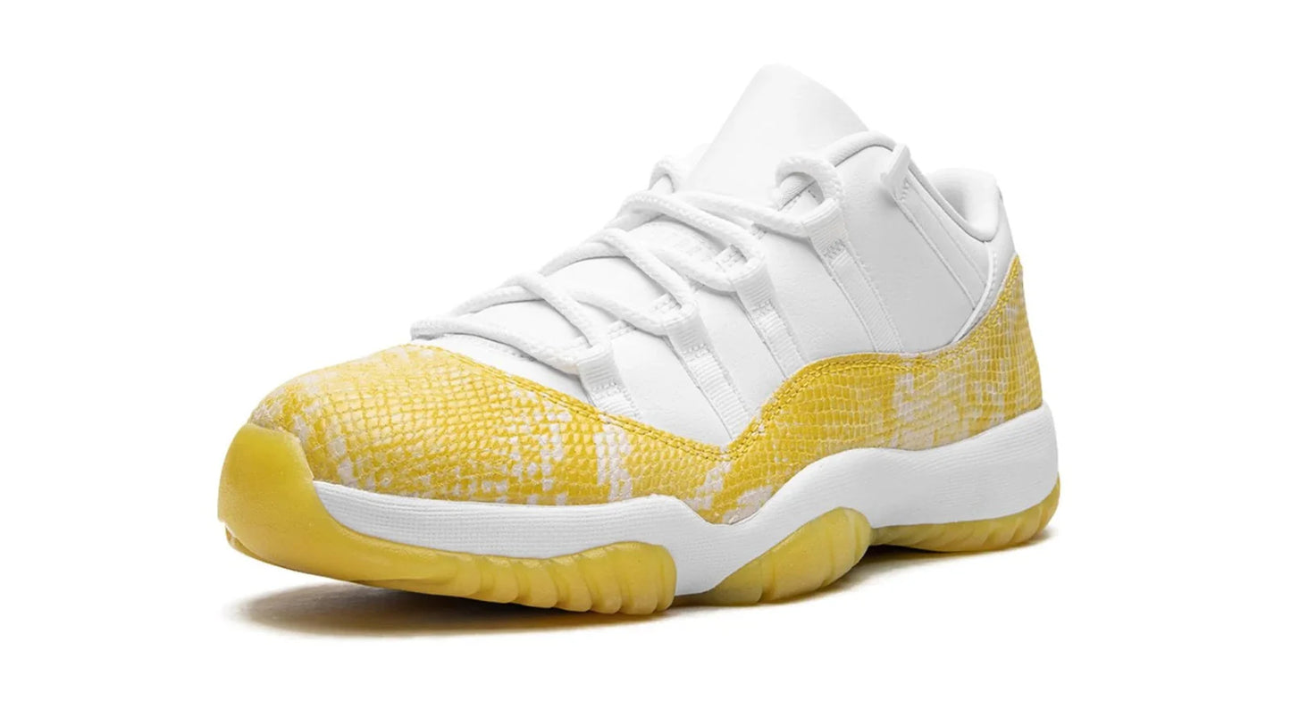 AIR JORDAN 11 LO WMNS Yellow Snakeskin
