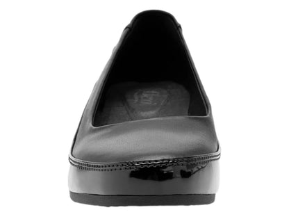 Zapatos Plataforma Flexi Negros para Mujer