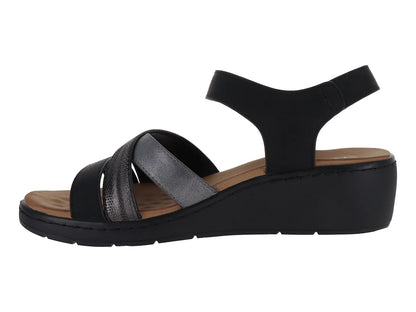 Sandalias ROZE Plataforma Negro para Mujer