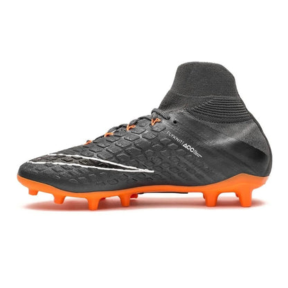 Nike JR Hypervenom Phantom 3 Elite DF FG Dark Grey Total Orange White