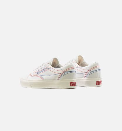 Vans Vault X Taka Hayashi Diy Low Mens Skate Shoe Bone Multi Color