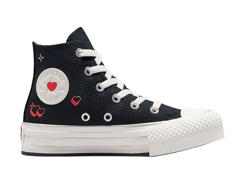 Tenis Converse Chuck Taylor All Star Eva Lift Negro para Niña