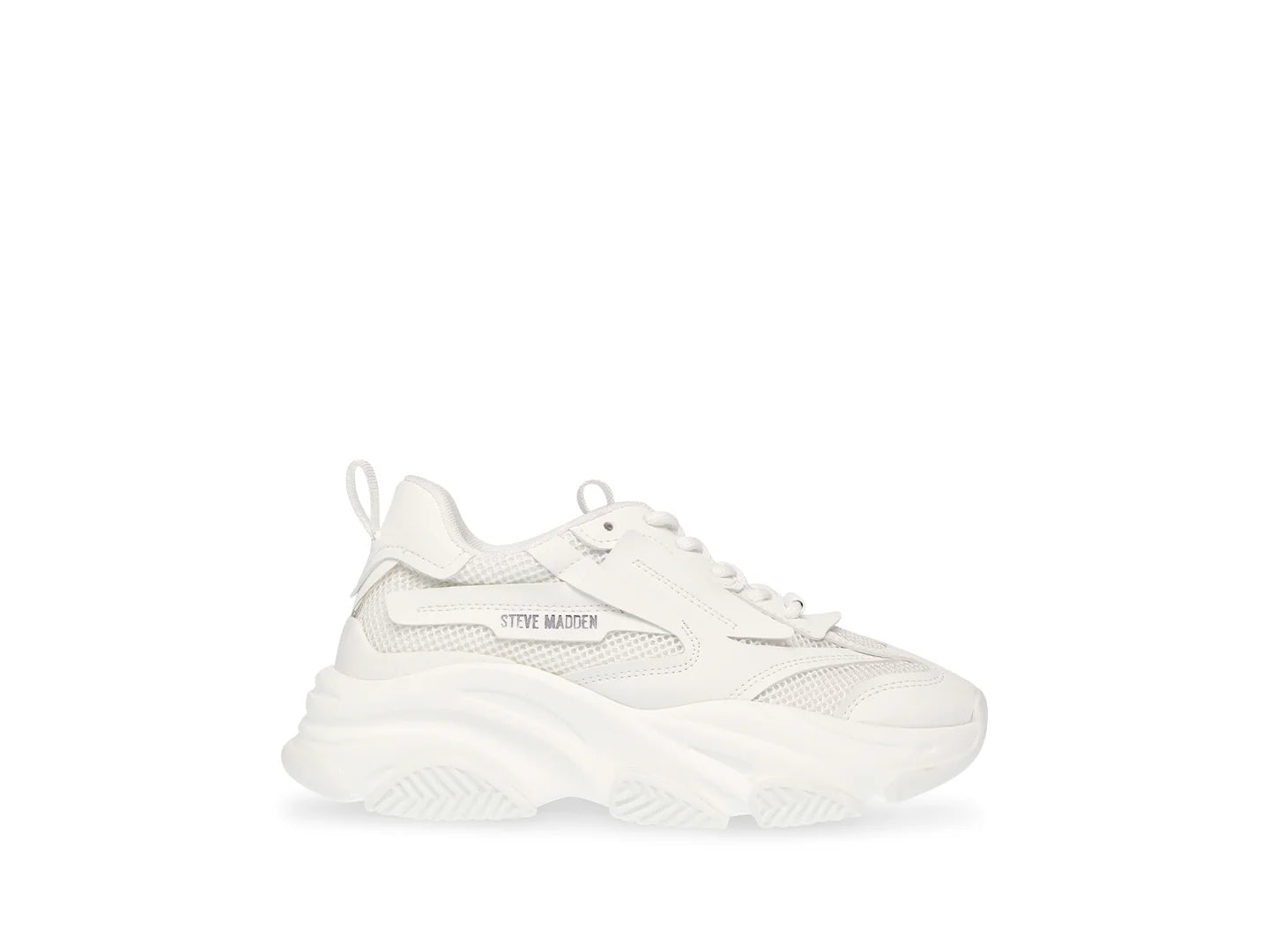 Tenis Steve Madden Posses Sion Blanco Multicolor para Mujer