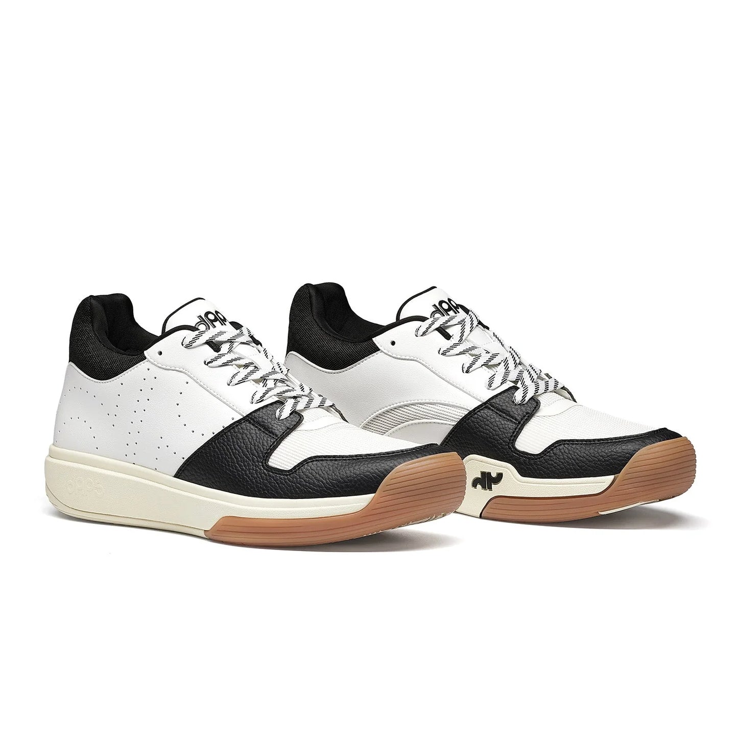 DAPS DESI Mid Black White Mens Pickleball Shoes