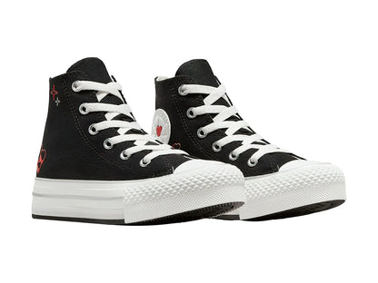 Tenis Converse Chuck Taylor All Star Eva Lift Negro para Niña