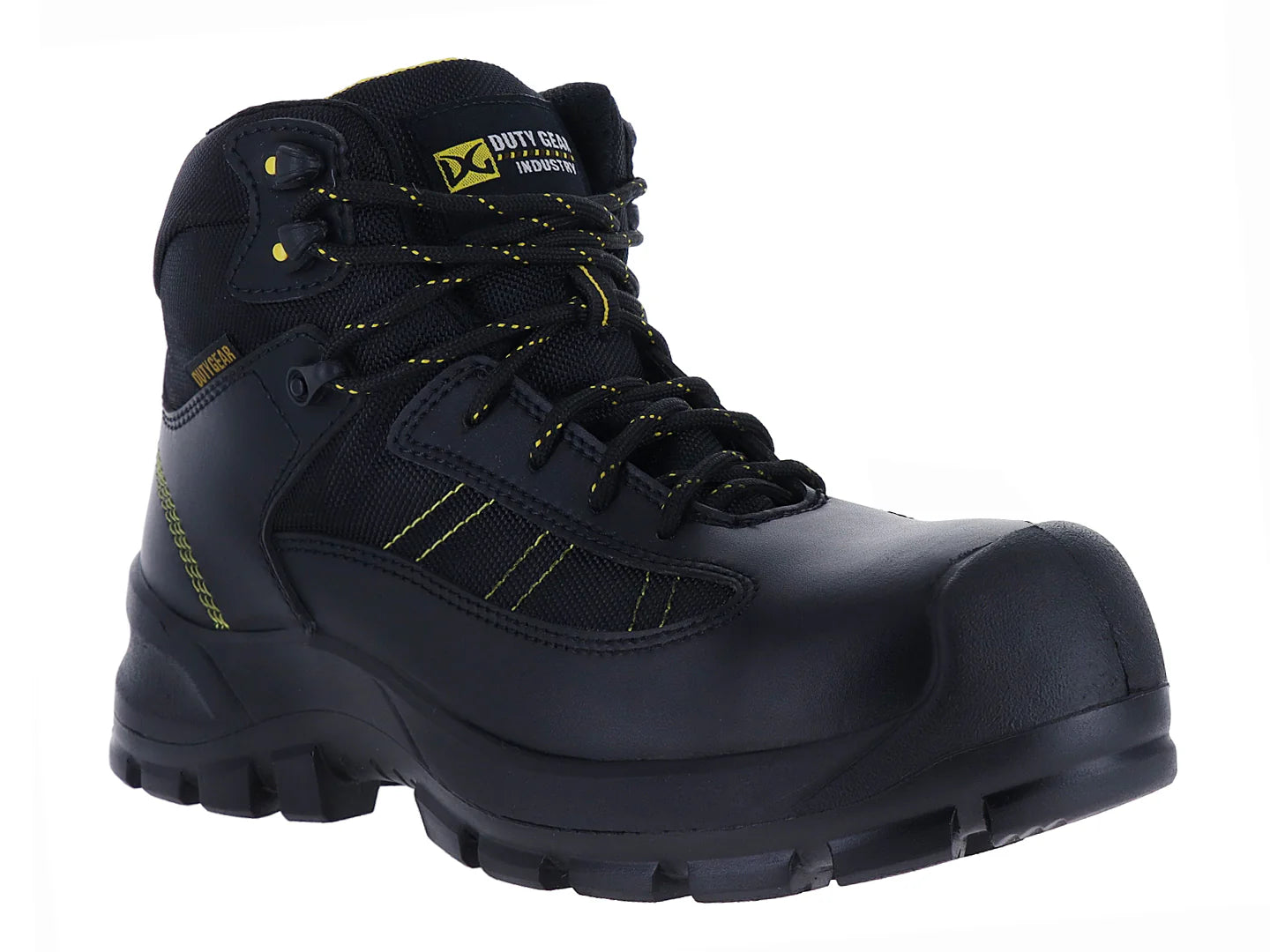 Botas de Trabajo Duty Gear Negro Amarillo para Hombre