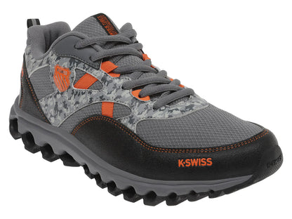 Tenis K SWISS Tubes Trail 200 Gris y Naranja para Hombre