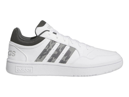 Tenis Adidas Hoops 30 Blanco y Gris para Hombre
