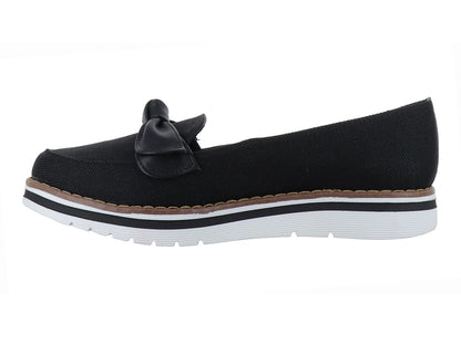 Zapatos Planos Mutante Negros para Mujer