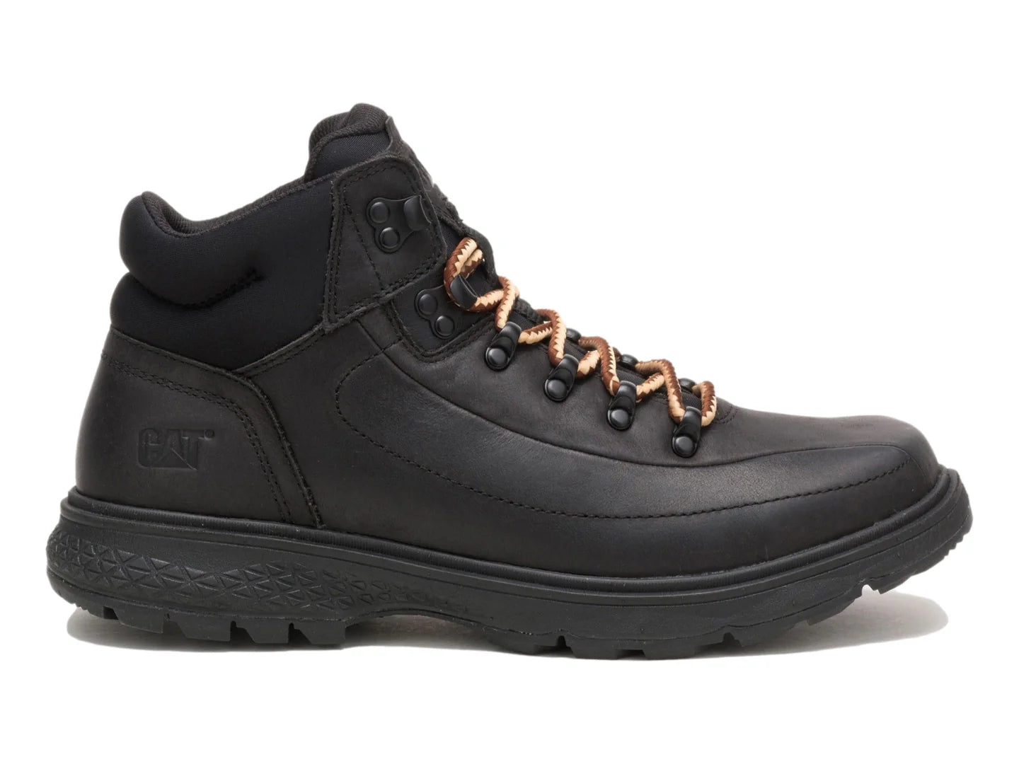 Botas Caterpillar de Piel Negro para Hombre