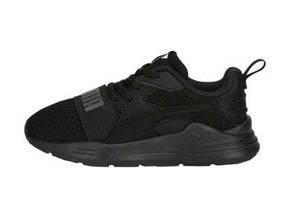 Tenis PUMA Wired Run Pure Negro para Niño