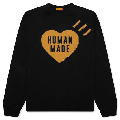 Graphic L S T Shirt 5 Black