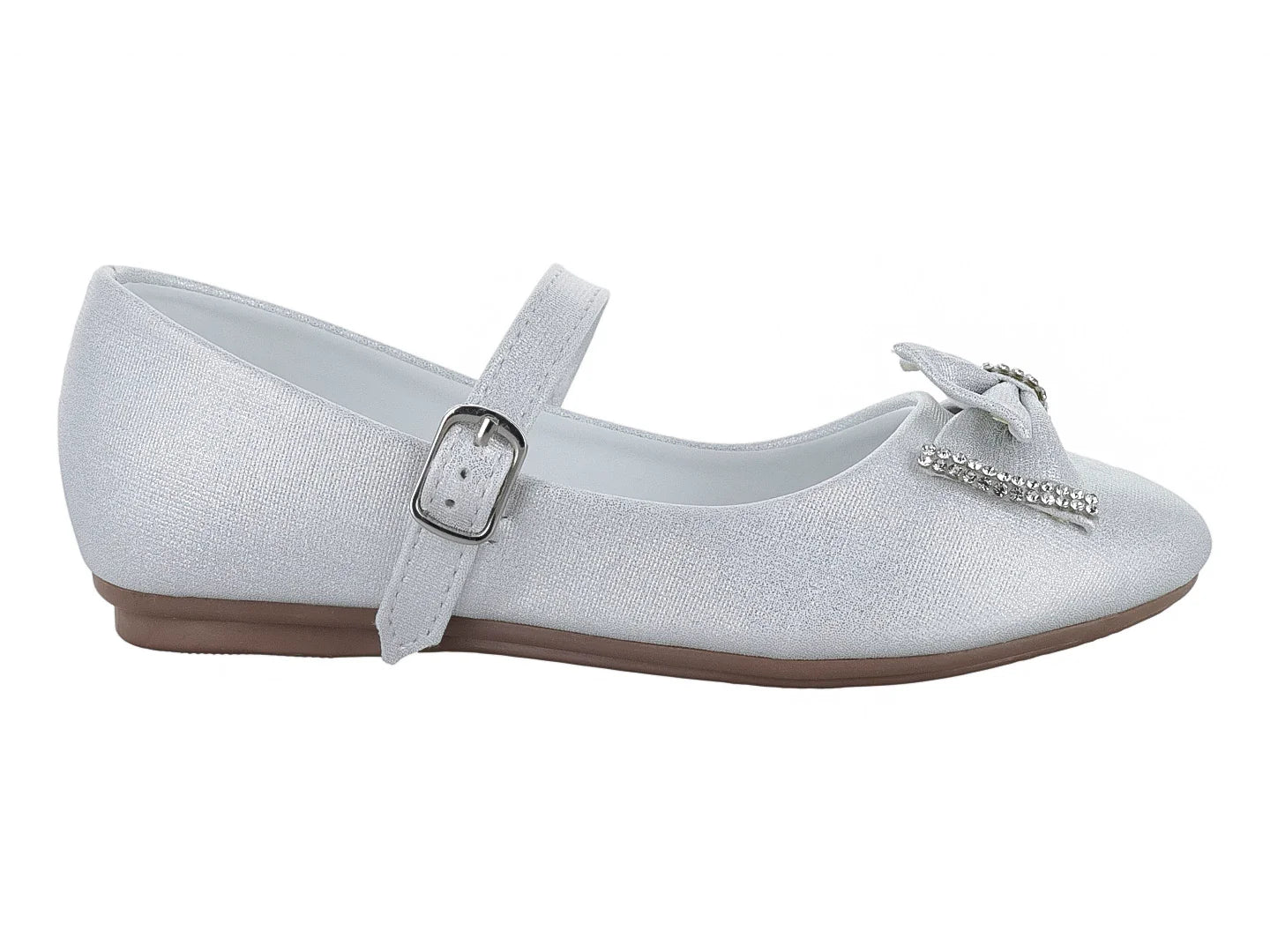 Zapatos Planos Genesis Salma Blanco para Niña
