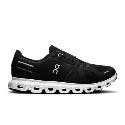 Women's Cloud 6 Wide in Black/White