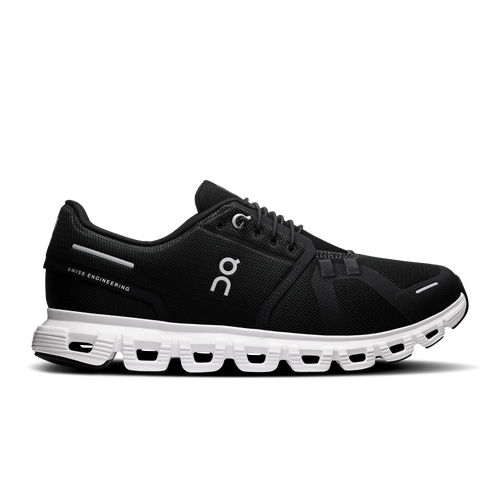 Women's Cloud 6 Wide in Black/White
