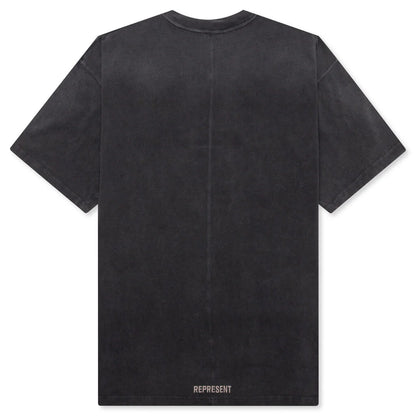 Spirits Mascot T Shirt Aged Black