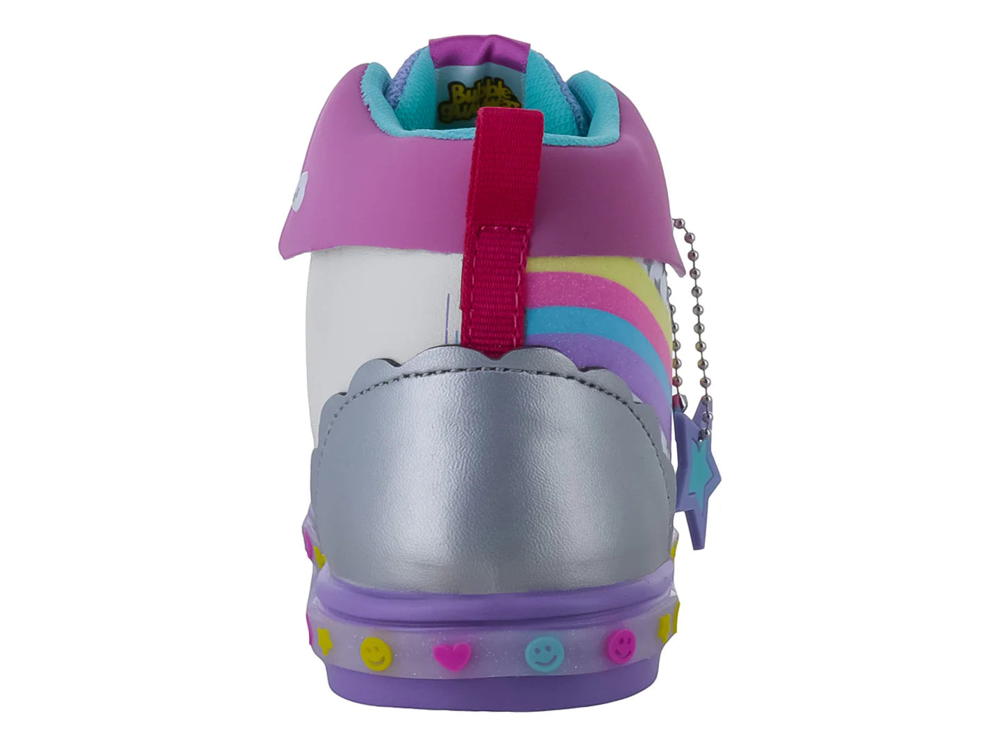 Tenis Botín Buble Gummers Blanco Lila para Niña