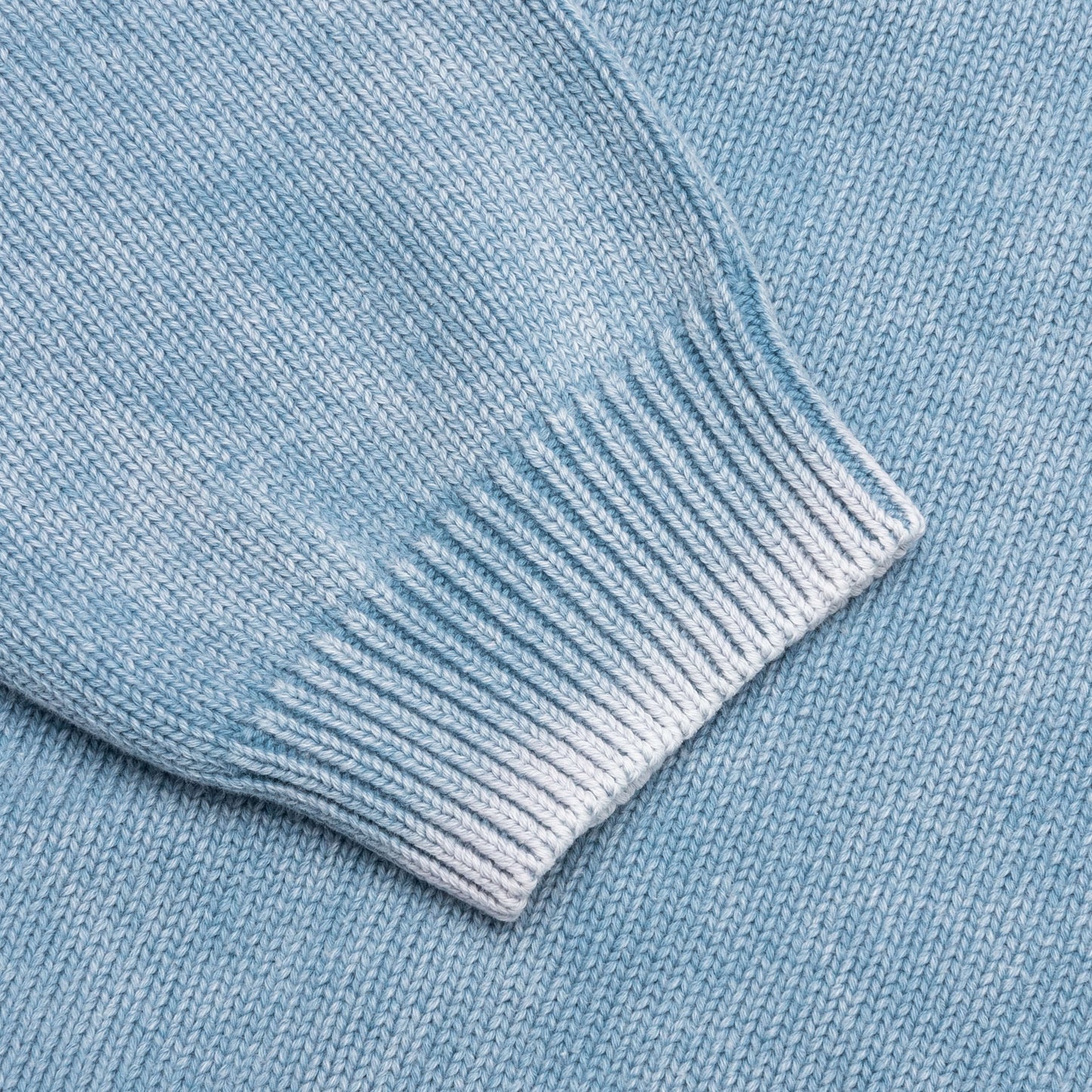 Faded Cotton Crew Blue