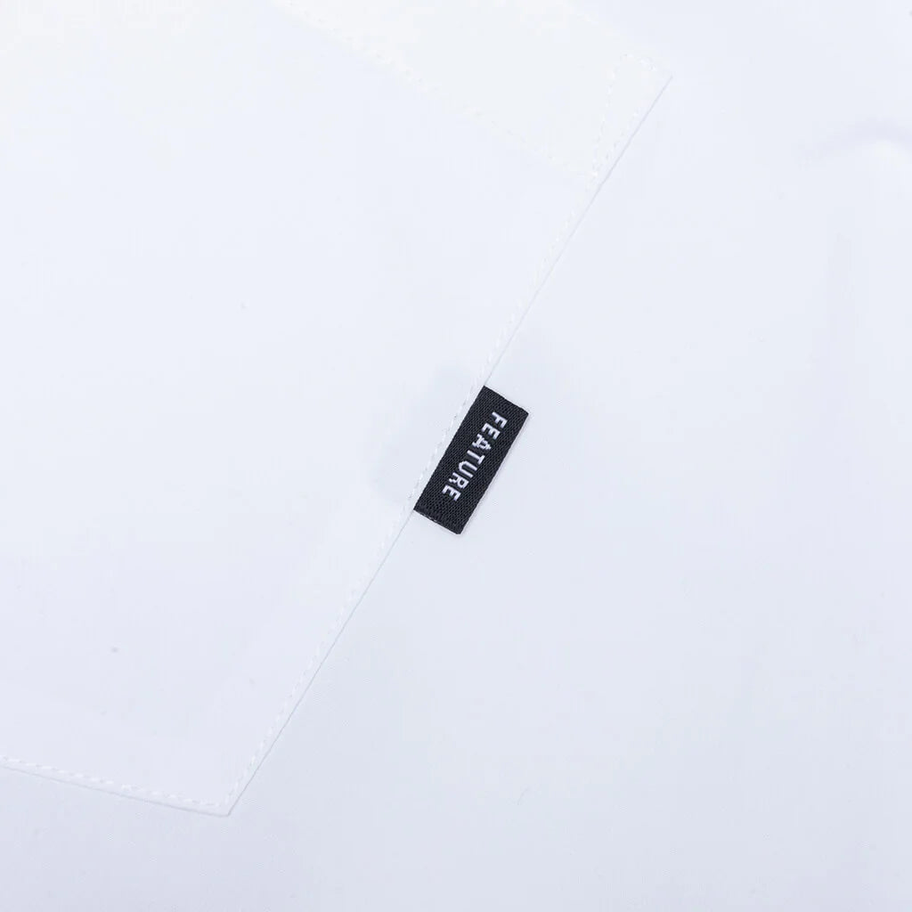 Dali Oversized Button Down Shirt White