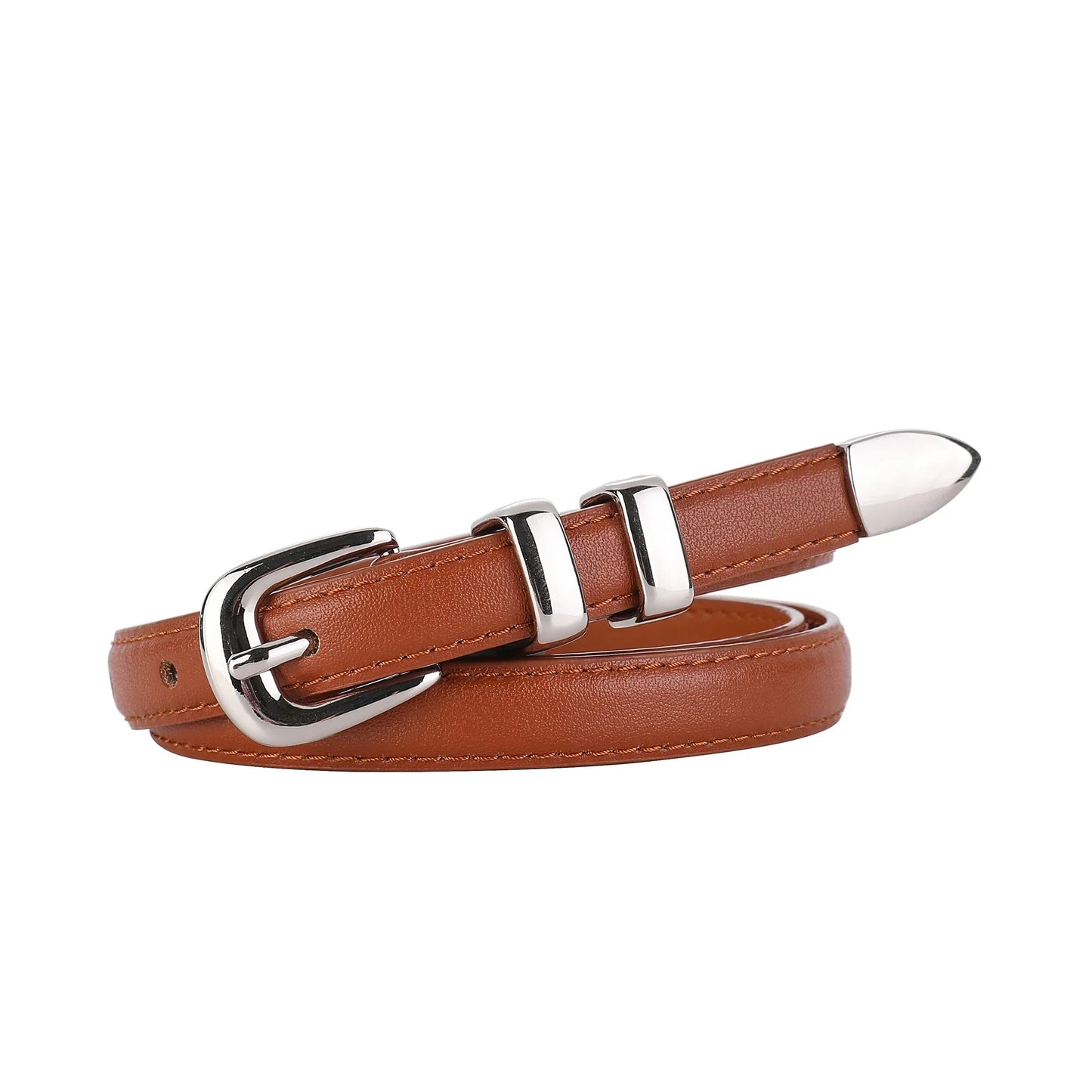 Cinto de Couro Feminino Cervinia