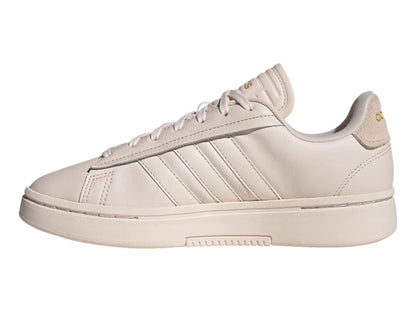 Tenis Adidas Grand Court Alpha Rosa y Oro para Mujer