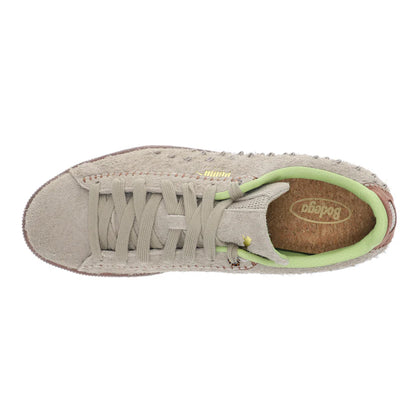X BODEGA Suede Lace Up Sneakers