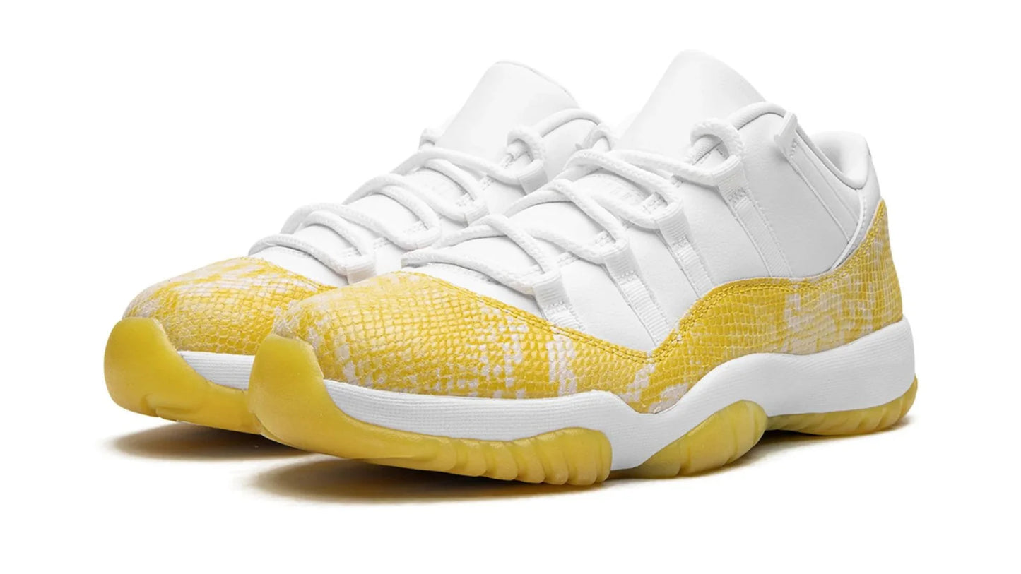 AIR JORDAN 11 LO WMNS Yellow Snakeskin