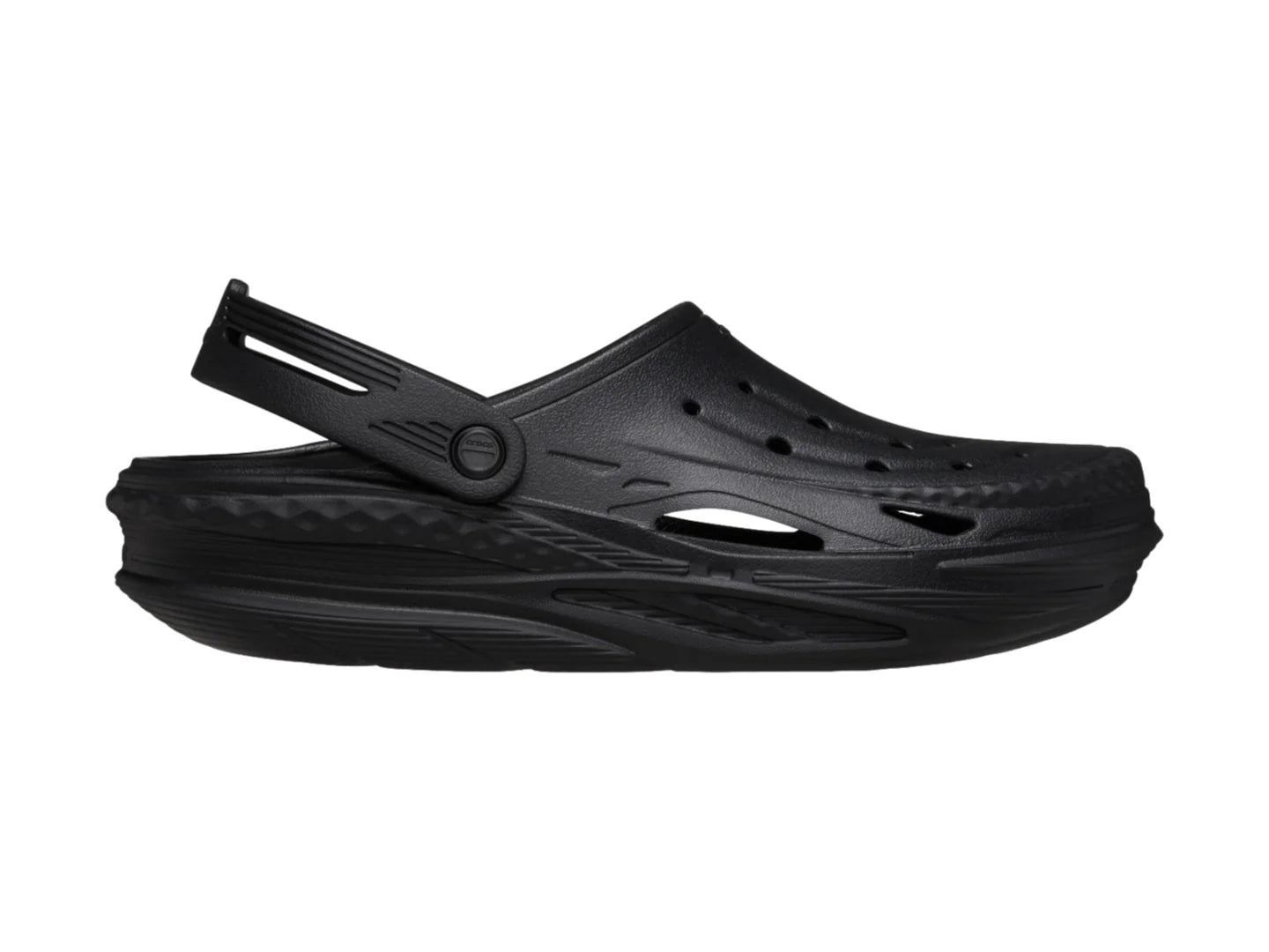 Sandalias Crocs Off Grid Clog Negro para Hombre