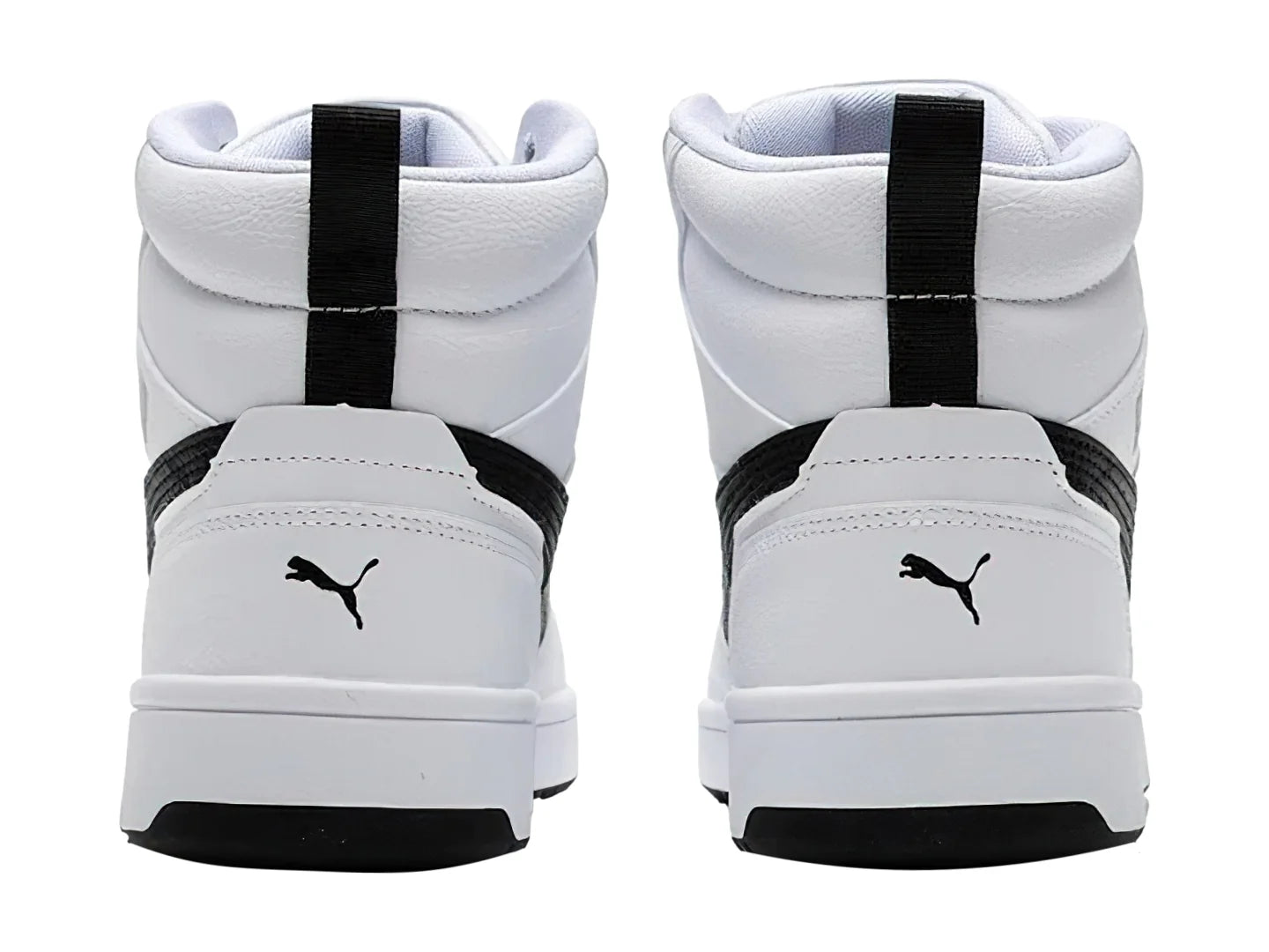 Tenis PUMA Rebound V6 Blanco con Negro para Hombre