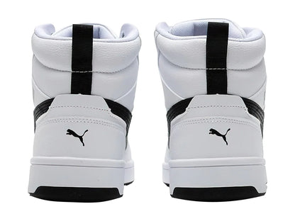 Tenis PUMA Rebound V6 Blanco con Negro para Hombre