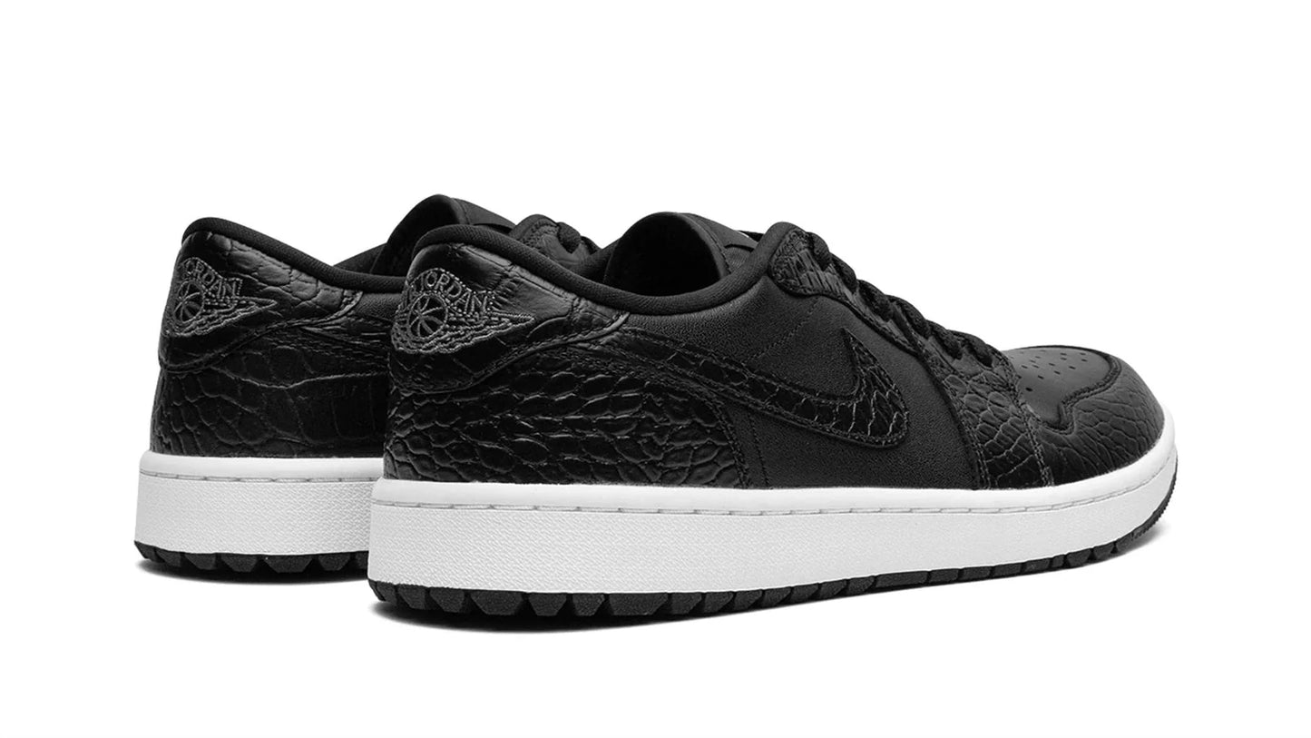 Air Jordan 1 Golf Low Black Croc