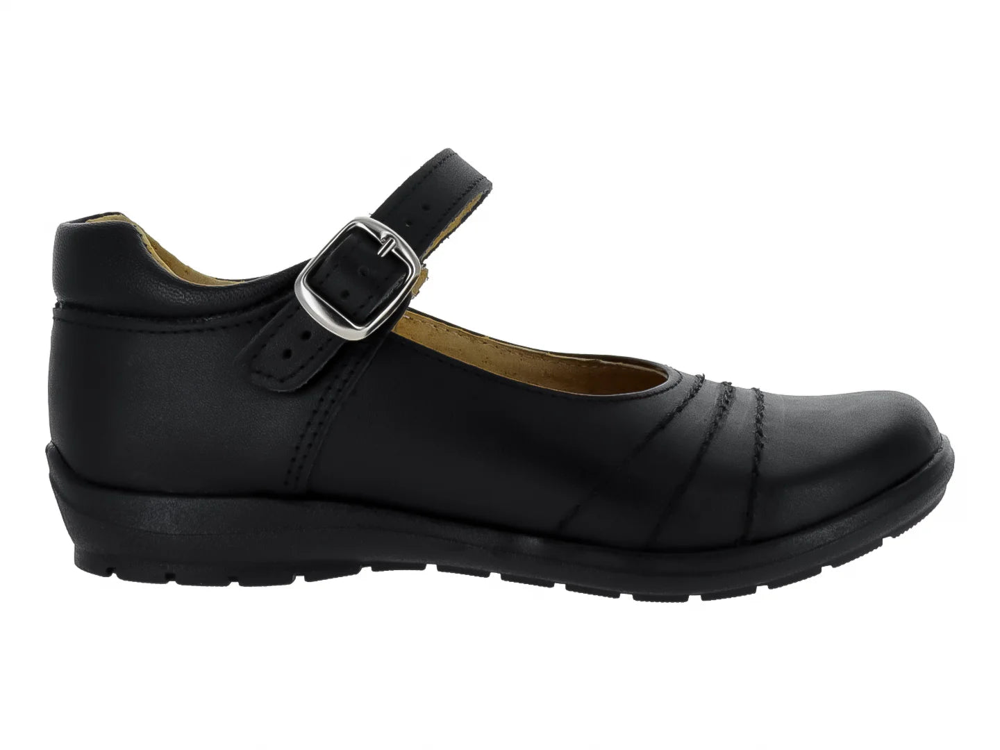 Zapatos de Piel Negros I M Exento para Niña