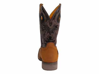 Botas Vaqueras Nokota Horse Color Crazy Miel para Niño