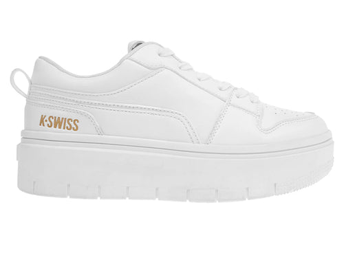 Tenis K SWISS Nindu Blanco y Dorado para Mujer