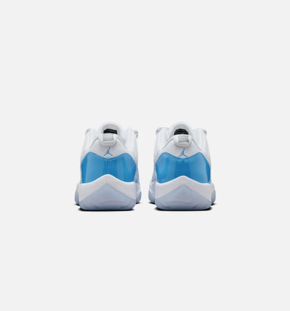 Air Jordan 11 Retro Low University Blue Mens Lifestyle Shoe White University Blue Black Free Shipping