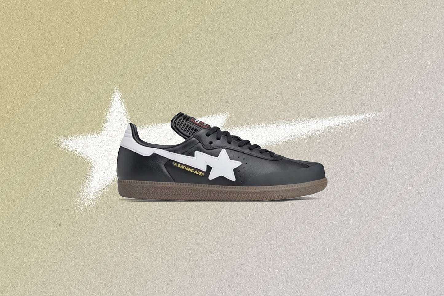 Adidas x BAPE Samba Core Black Cloud White Gum