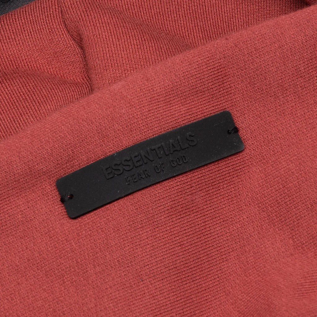 Heavy Fleece Fullzip Hoodie Crimson