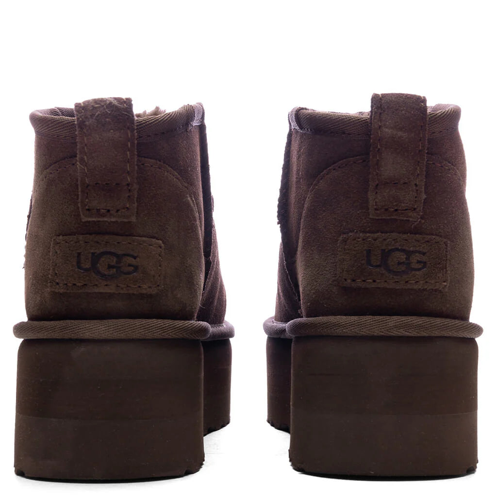 Womens Classic Ultra Mini Platform Burnt Cedar