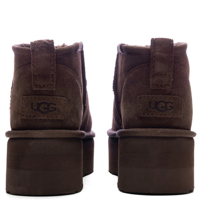 Womens Classic Ultra Mini Platform Burnt Cedar