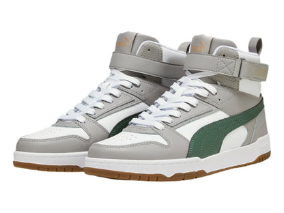 Tenis PUMA RBD Game Blanco y Gris para Hombre
