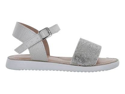 Sandalias Acuarelas Blanco para Niña