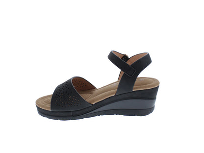 Sandalias Comfort Fit Negro para Mujer