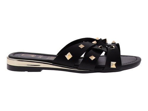 SARY Sandalias Casuales Negro para Mujer