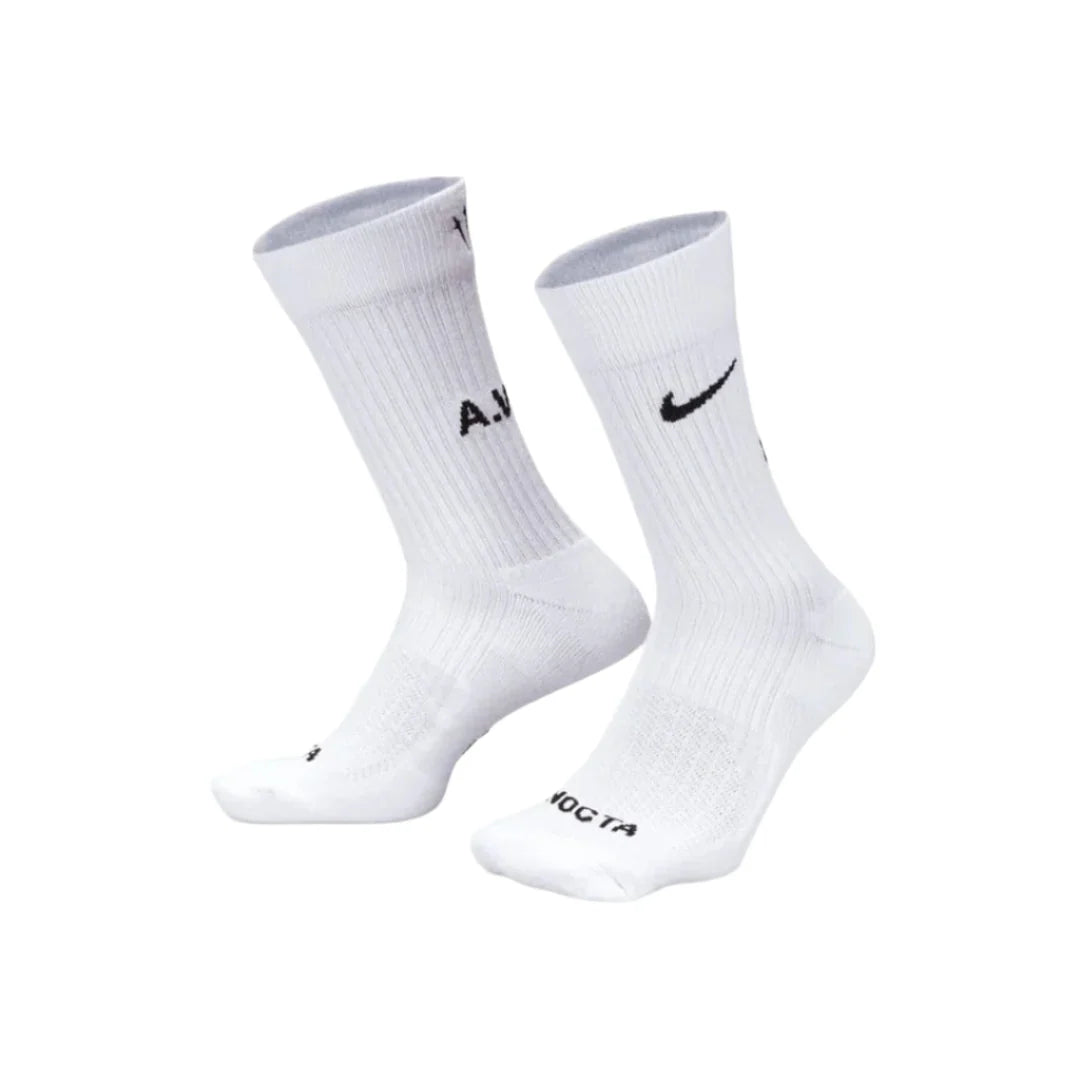 x NOCTA Crew 3 Pack Sock - White