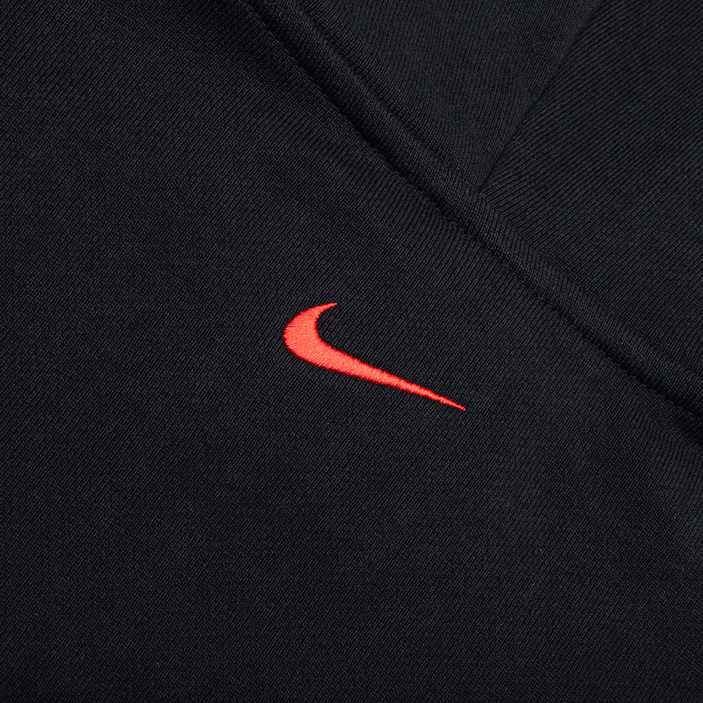 Jordan x Awake NY Full Zip Fleece Hoodie Black University Red
