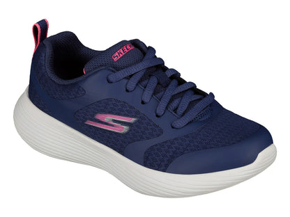 Tenis Skechers Go Run 400 V2 Azul y Rosa para Niña