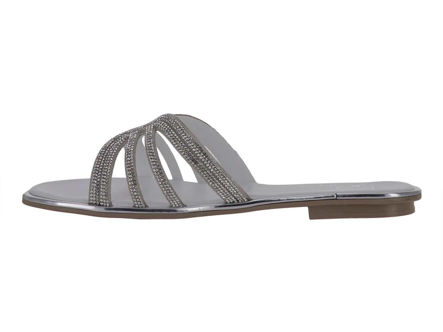 Sandalias Luna Rosa Plata para Mujer