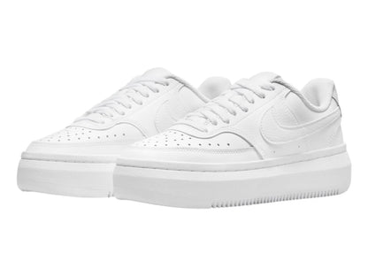 Tenis Nike Court Vision Alta Leather Blancos para Mujer