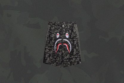 Adidas x BAPE Shark Denim Jorts Black
