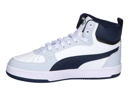 Tenis PUMA Caven 20 Mid Blanco y Negro para Niño